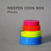 Nested Coin Box – Plastic